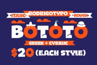 Bototo: A Playful Sans Serif Typeface for Modern Web Design