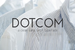 Dotcom Typeface: A Clean Font for Small Business Branding