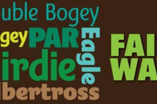 Fairway Family Font: A Quirky Sans Serif for Makers