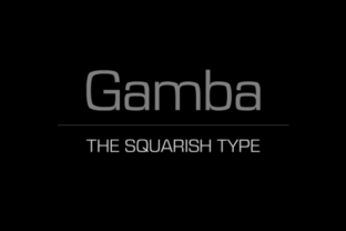Gamba Typeface Review: A Bold Sans Serif for Modern Brands