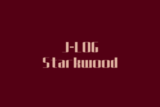 J-LOG Starkwood: A Modern Sans Serif Font for Branding