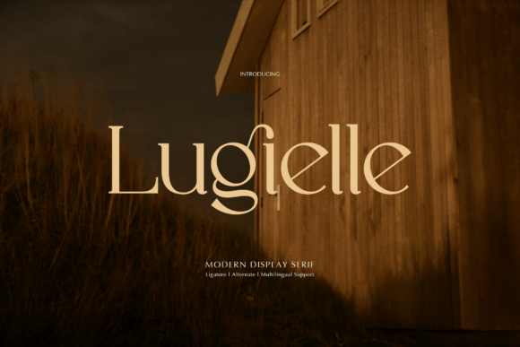 Lugielle: A Modern Serif Font for Polished Web Design