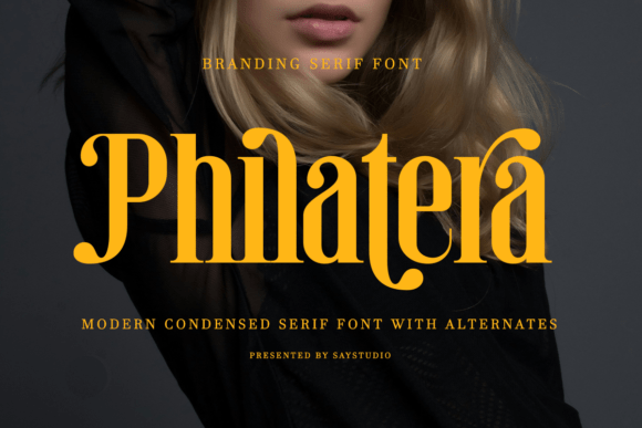 Philatera Font: A Condensed Serif for Modern Web Design