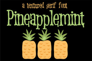 Pineapplemint: A Serif Font That Elevates Small Business Branding