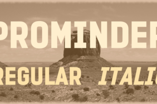 Prominder Font Review: A Modern Sans Serif for Web Design
