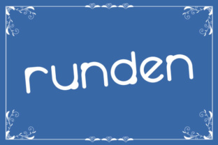 Runden: The Rounded Sans Serif Font for Scroll-Stopping Designs