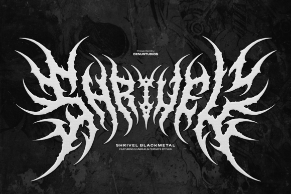 Shrivel Font: Designing Bold Web Headers with Blackletter